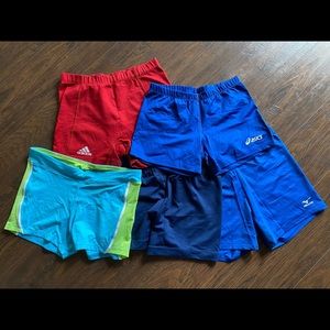 SPANDEX LOT - ASICS, Adidas, Mizuno, Champion, etc.
